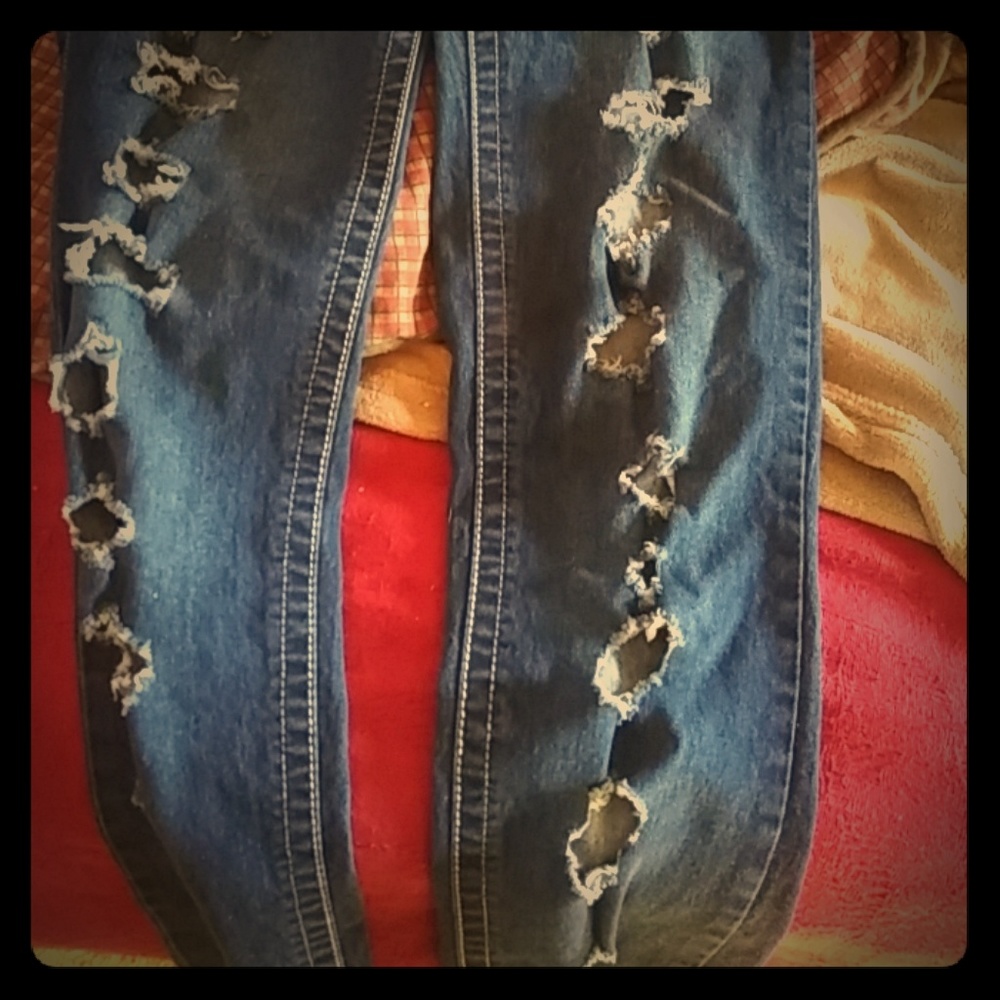 Ripped jeans